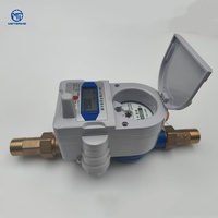 Compteur d'eau numérique MBUS compatible IoT en acier inoxydable, laiton et plastique, débit personnalisable, lecture à distance, haute précision +/-2%