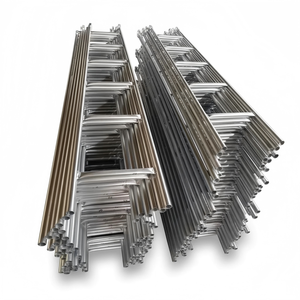 Scala a gancio in acciaio zincato per impalcature, resistente, per accesso verticale in edilizia - Product Image 4
