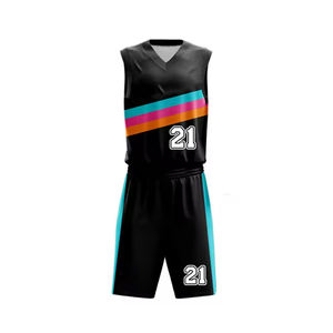 Mejor diseño uniforme de baloncesto profesional de alta calidad sublimación personalizada nueva llegada característica transpirable - Product Image 3