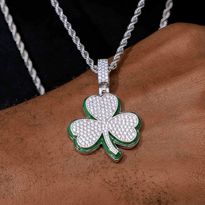 Colgante de Aleación Chapado en Oro con Diamantes Estilo Urbano Personalizado - Product Image 2