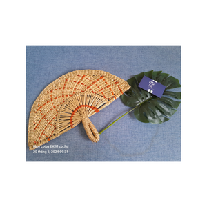 Product SEDGE <b>HAND</b> <b>FAN</b> NEW PRODUCT MADE in VIET NAM WITH 100% MATERIAL NATURAL ECO-FRIENDLY PRODUCT BEST PRICE FROM VIET NAM - Product Image 4