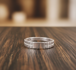 Anillo de Compromiso Clásico de Plata de Ley 925 para Fiesta - Product Image 4