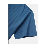 T-shirt Homme Oversize en Coton Tricoté Grande Taille avec Logo Personnalisé, Impression Gonflée de Haute Qualité 220 GSM, Écologique et Séchage Rapide pour l'Été
