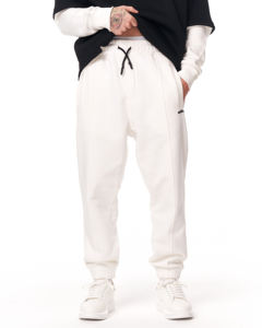 OEM servicio personalizado de gran tamaño de algodón pesado de los hombres de encargo básico Premium negro Jogger pantalón oferta al por mayor tendencia 2024 calidad - Product Image 2