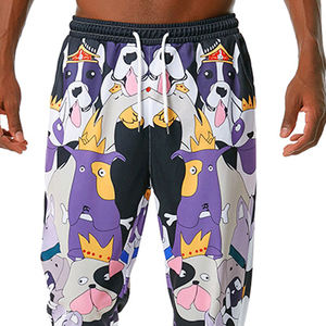 Nouveau design, vente en gros, pantalon de jogging par sublimation, pantalon longue piste, pantalon de survêtement uni en polaire Hip Hop pour hommes - Product Image 5