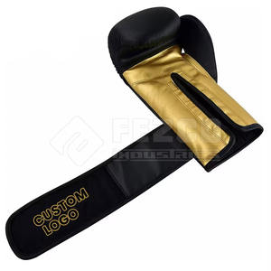 Gants de boxe en cuir sur mesure-Fermeture à crochet et boucle évacuant l'humidité Couleurs et conceptions personnalisées de haute qualité disponibles - Product Image 4