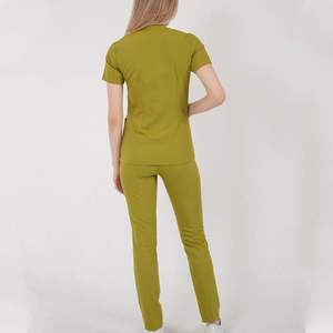 ชุดยูนิฟอร์มแพทย์หญิง ผ้าคุณภาพพรีเมียม ระบายอากาศได้ดี |   ชุดพยาบาลและแพทย์ในโรงพยาบาล |   ชุดทำงานสวมใส่สบาย - Product Image 2