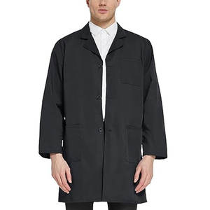 Bata de laboratorio médico personalizada al por mayor 2025 con abrigos para hombres hechos en Pakistán batas de laboratorio blancas al por mayor - Product Image 4