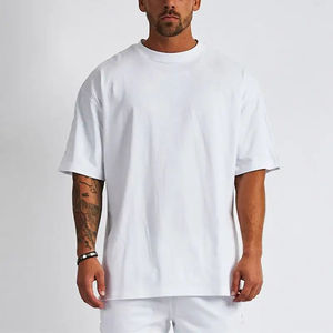 Trendin doux t-shirt pour hommes et t-shirt à manches courtes surdimensionné 100% coton pour hommes - Product Image 5