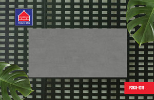 Vietnam 60x60 Premium gris foncé aspect ciment finition mate carrelage en porcelaine Design moderne carrelage mural pour le salon brique réfractaire - Product Image 3