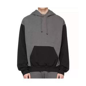 No <b>String</b> <b>Hoodies</b> Sweatshirts Custom Heavy GSM Fleece Cropped Pullover <b>Hoodies</b> Blank Drop Shoulder High Quality Hooded Hoodie - Product Image 1