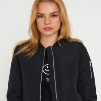 Blouson bomber tactique réversible personnalisé, grandes tailles, respirant, matelassé pour femme, avec fermeture éclair style baseball, imperméable