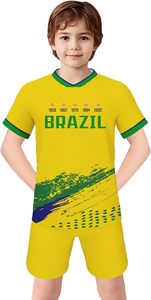 Uniforme de fútbol logotipo personalizado fabricante de uniformes de fútbol de alta calidad tela cómoda al por mayor uniforme de fútbol Deportivo de moda - Product Image 3