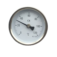 Thermomètre de surface magnétique pour moules, jauge de température de 0 à 300 degrés