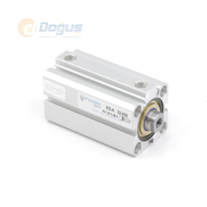 Cylindre pneumatique magnétique à double effet série KS-A, course courte, 25 nouvelles soupapes en alliage d'aluminium pour machines de construction - Product Image 1