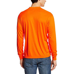 Camisetas de seguridad, ropa de trabajo con logotipo personalizado, camiseta para hombre, camiseta de alta visibilidad para hombre, ajuste relajado de fuerza de alta visibilidad, ligera - Product Image 4