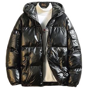 Veste d'hiver tendance personnalisée OEM Fabricant de veste élégante à capuche et fermeture éclair Top Notch Premium Puffer Jacket - Product Image 4