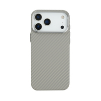 Coque de protection antichoc de luxe pour objectif d'appareil photo, compatible iPhone 16 15 Plus 17 Pro Max, en TPU+PC avec film hydrofuge