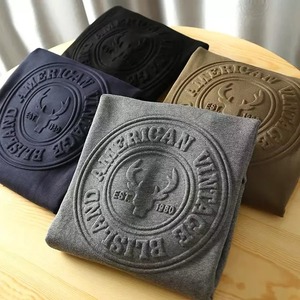 Pullov เสื้อฮู้ดผ้าฝ้าย2022สำหรับผู้ชายและผู้หญิง,เสื้อฮู้ดพิมพ์ลายนูนผ้าคอตตอนหนา100% กำหนดได้เองปี3D - Product Image 3