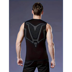 Chaleco Deportivo de Verano para Hombre, Nuevo Chaleco de Entrenamiento para Correr, de Secado Rápido, Delgado, con Sensación de Seda, para Deportes al Aire Libre - Product Image 3