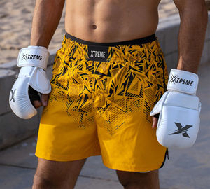 Shorts de grappling et de jiu-jitsu MMA personnalisés XTREME 2026 pour hommes – Qualité supérieure, standard UFC authentique, 92 % polyester, 8 % élasthanne - Product Image 5