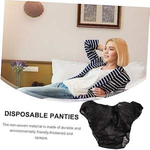 50 Uds. Ropa interior desechable no tejida, bragas de viaje, ropa interior de un solo uso, calzoncillos de Spa, mujeres y hombres - Product Image 5
