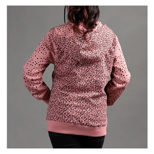 Sudadera con Capucha de Algodón/Poliéster para Mujer, Otoño Invierno, Logotipo Personalizado por Sublimación, Color Sólido, Secado Rápido, Transpirable, a la Moda - Product Image 2