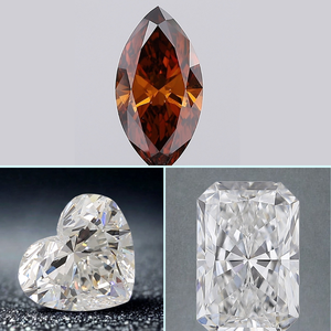 Diamante redondo de 0,55 quilates cultivado en laboratorio D VS2 IGI certificado CVD corte Ideal excelente pulido y simetría para joyería y anillos - Product Image 5