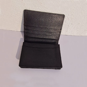 NEXXGEN Tarjetero de Cuero PU con Bloqueo RFID, Logotipo Personalizado, Billetera Delgada Plegable, Diseño Compacto Unisex, Estilo de Moda Premium - Product Image 1