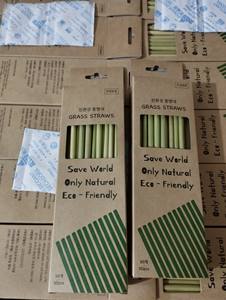 Pailles d'herbe naturelle de haute qualité d'exportation vietnamienne/pailles à boire d'herbe biodégradables/pailles d'herbe écologiques - Product Image 3