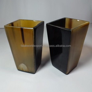 Viking haute qualité boeuf/vache poli corne naturelle fabriqué à la main Style américain corne à boire bière vin lave-vaisselle micro-ondes - Product Image 5