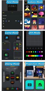 Cưỡi ba lô cứng ứng dụng di động điều khiển năng động đầy đủ màu sắc màn hình LED hiển thị 3D ba lô thông minh LED khuyến mãi Ba lô - Product Image 6