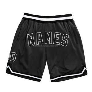 Pantalones Cortos de Baloncesto Casuales para Hombre, Sublimación Personalizada, Malla de Secado Rápido, Cierre de Cremallera Moderno, Ecológicos, Transpirables, Diseño Sólido - Product Image 1