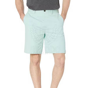 Nuevo diseño, venta al por mayor, pantalones cortos chinos para hombre, pantalones cortos chinos personalizados de talla grande para hombre para uso informal, en stock - Product Image 2