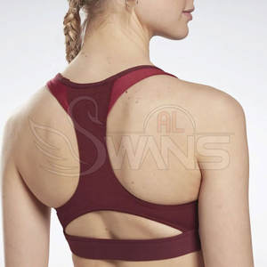 Pakistán Fabricación Diseño único Mujeres Sujetador deportivo Uso al aire libre Poliéster Hecho Mujeres Sujetador deportivo - Product Image 4