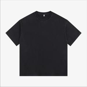 T-shirts personnalisés impression gratuite logo vêtements 100% coton chemises culturelles surdimensionnées en vrac - Product Image 4