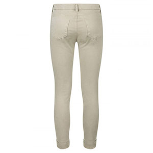 Jeans vintage bleus pour femmes, taille haute, extensibles, confortables, respirants, écologiques, coupe droite ample, longueur intégrale - Product Image 4