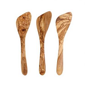 Espátula de Cocina de Madera Hecha a Mano ArtisRaw con Mango Ergonómico, Utensilio de Cocina Ecológico Antiadherente y Sostenible para Uso Diario - Product Image 1