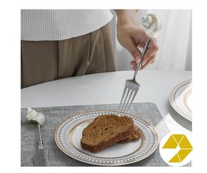 Vaisselle à manger en coquillage fabriquée avec de la conque en nacre naturelle Vaisselle à manger en coquillage en acier inoxydable de luxe fabriquée à la main - Product Image 5