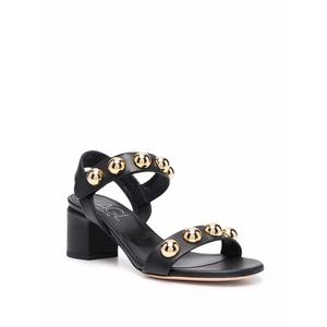 Sandalo con Tacco Borchiato AGL Maila Nero Taglia 9 Alla Moda e Sexy per Feste Estive e Autunnali Materiale Superiore Scamosciato Suola in Gomma PU - Product Image 1