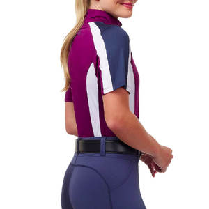 เสื้อซับใน2025สำหรับสุภาพสตรีเสื้อเชิ๊ตแขนยาวทรงสลิมฟิตเสื้อเนสขี่ม้า - Product Image 2