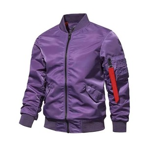 Custom Printed <b>Men's</b> 100% Polyester Bomber <b>Jacket</b> Street Style New Winter <b>Jacket</b> Design <b>Lightweight</b> Breathable <b>Jacket</b> - Product Image 4