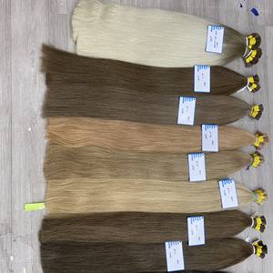 Black Friday, color negro Mechones a granel de cabello humano vietnamita, cabello natural liso, muy alta calidad - Product Image 4