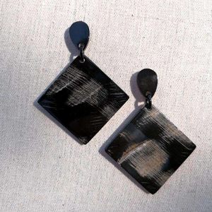 Los mejores pendientes de cuerno de búfalo, pendientes de moda a precio mayorista de India, pieza de diseño bajo de exportación de glowin fashion - Product Image 2