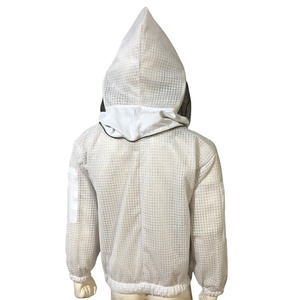 Cómoda y segura Chaqueta de apicultura Premium Estilo de esgrima Velo Ropa DE SEGURIDAD transpirable - Product Image 4