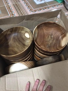 High Quality Anti-Scalding Insulation Solid Wood Bowls for Restaurants Modern Design Factory Direct Supply Hot Selling - Product Image 3