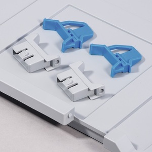 Blue Hinged <b>Latch</b> for ALLIT Hinged Lids-Door & <b>Window</b> Accessories - Product Image 1