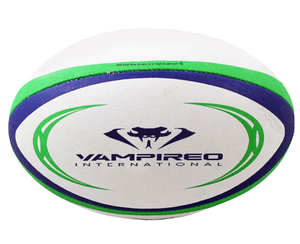 VAMPIREO-Pelota de rugby de marca pakistaní, pelotas de fútbol PU/cuero/Goma, cosida a mano, tamaño 5, profesional - Product Image 1