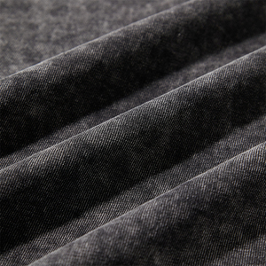 T-shirt unisexe en coton peigné 250 g/m² Véritable Boxy Fit avec manches courtes et col rond T-shirt solide de marque vierge pour hommes - Product Image 4