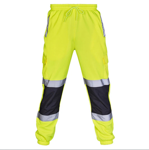 Reflective Safety Outdoor Construction Workwear Pants Stretch Cargo Reflective Safety Features Nylon/Cotton Quick Dry Breathable - Product Image 2